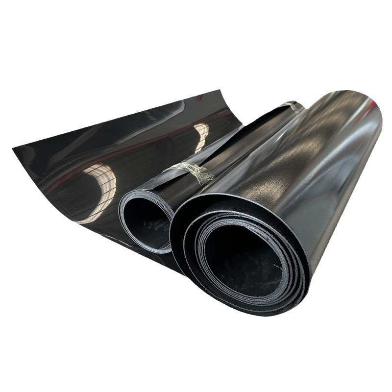 Biogas digester geomembrane Oxidation pond seepage control membrane Storage tank HDPE black membrane