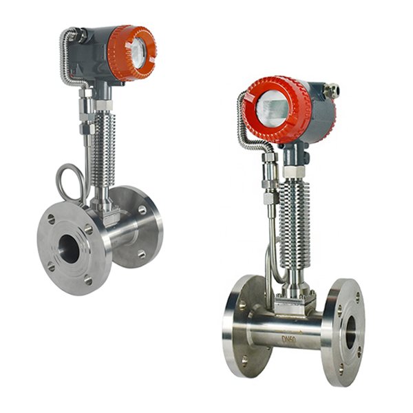 China Kaifeng air flow meter vortex surcharged steam vortex flowmeter Wafer digital steam vortex flow meter