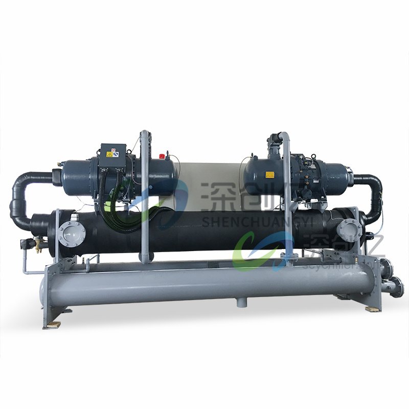Biogas Chilling Equipment Industrial Cooling 1145kW 325Ton Water Cooled Chiller