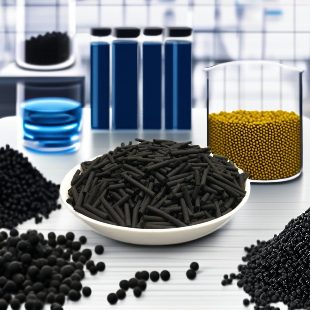 Bulk high-quality coal/coconut shell columnar activated carbon, used for H2S removal of gases such as biogas and natural gas