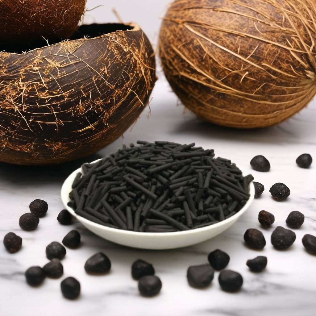 Bulk high-quality coal/coconut shell columnar activated carbon, used for H2S removal of gases such as biogas and natural gas