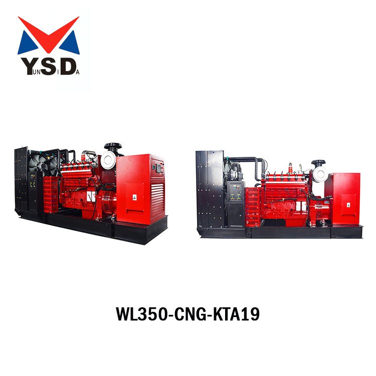 Hot Selling KTA19 Suitable For Livestock Farms 350KW Natural Gas Generator Set 350KW Biogas Generator