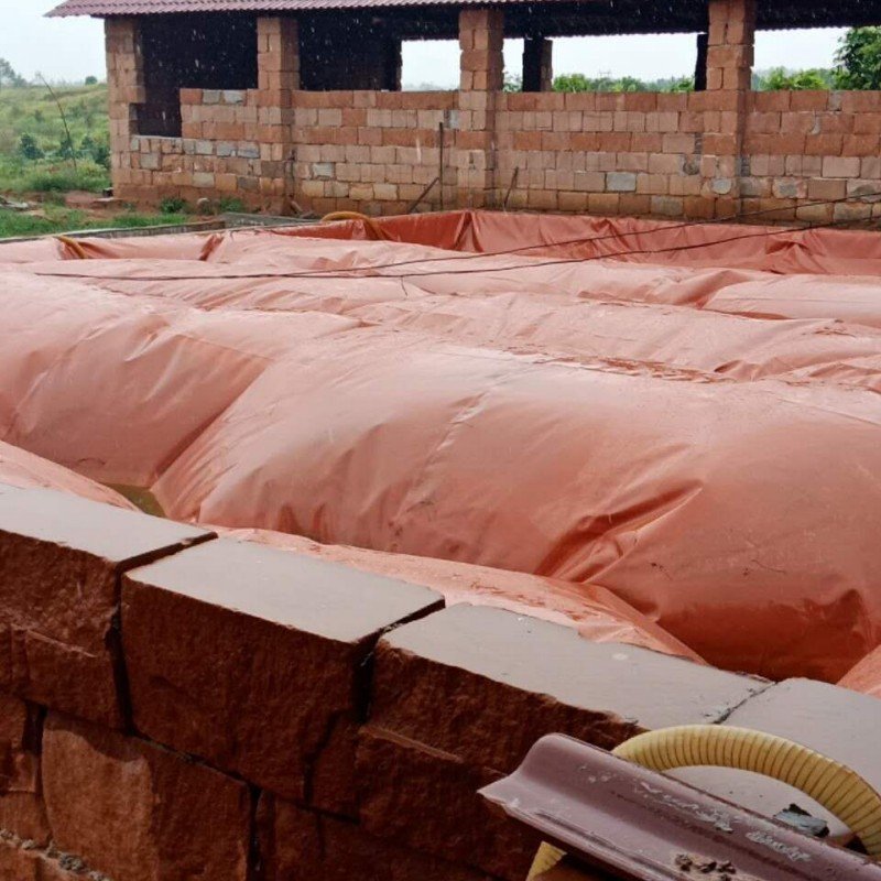 New Domestic PVC/TPU Water Storage Tank Portable Gas Storage Balloon Biogas Bag Biodigester Plant For Methane Gas
