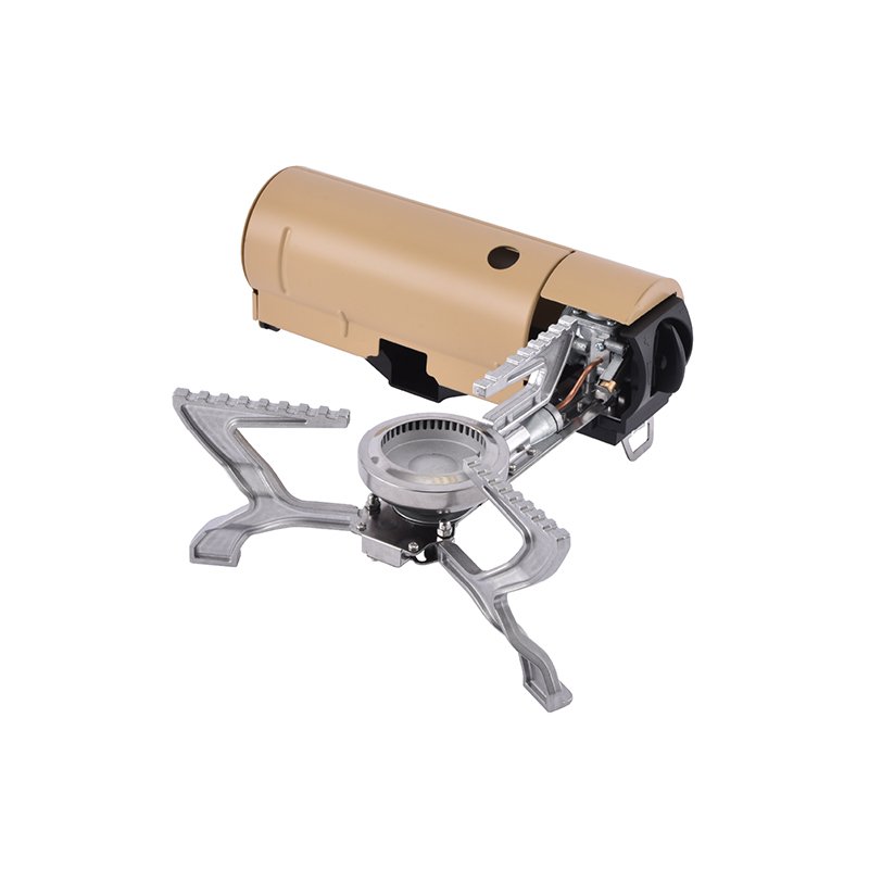 Professional Factory Nozzle Type Gas Canister Butane Stainless Steel Portable Cassette Furnace Gas Camping Stove