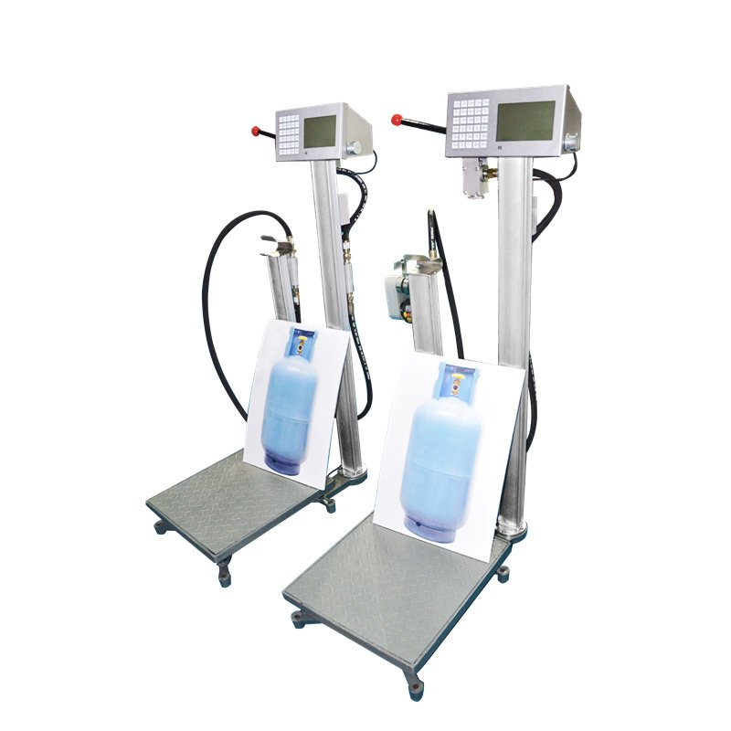 150kg semiautomatic quantitative biogas cylinder filling machine