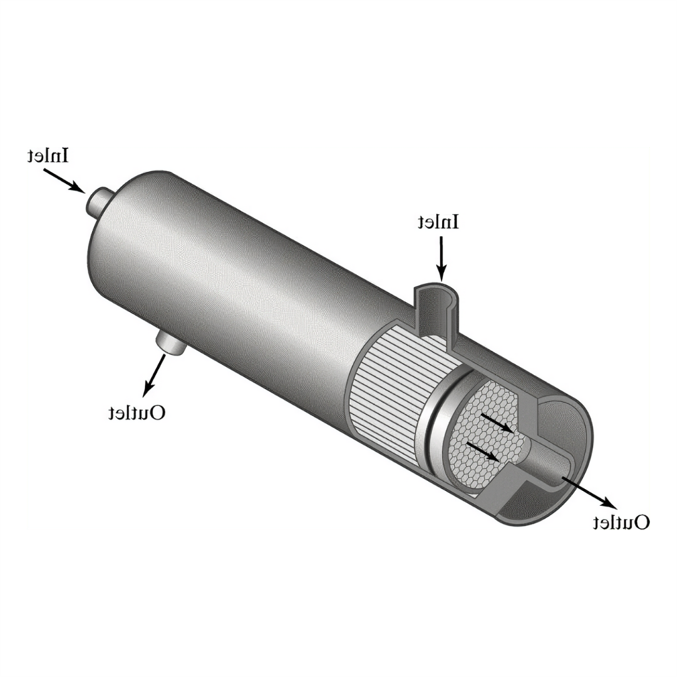 Cost-Effective Methane Separation Filter 95%-99% Hollow Fiber for Organic Waste Management