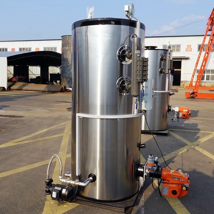 Vertical Big Capacity Fuel Gas Oil Biogas Hot Water Boiler For Hotel Heating
