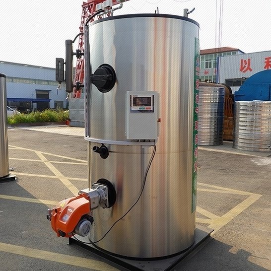 Vertical Big Capacity Fuel Gas Oil Biogas Hot Water Boiler For Hotel Heating