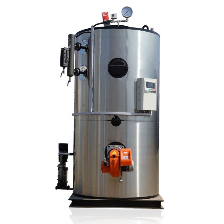 Vertical Big Capacity Fuel Gas Oil Biogas Hot Water Boiler For Hotel Heating