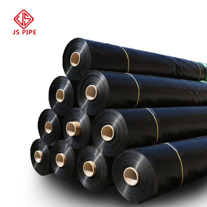 hdpe lining 2mm hdpe membrane geo roll environmental geomembrane pondliner per roll for biogas digester