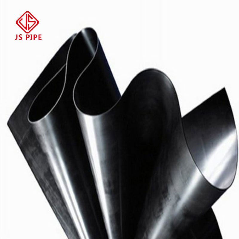 hdpe lining 2mm hdpe membrane geo roll environmental geomembrane pondliner per roll for biogas digester