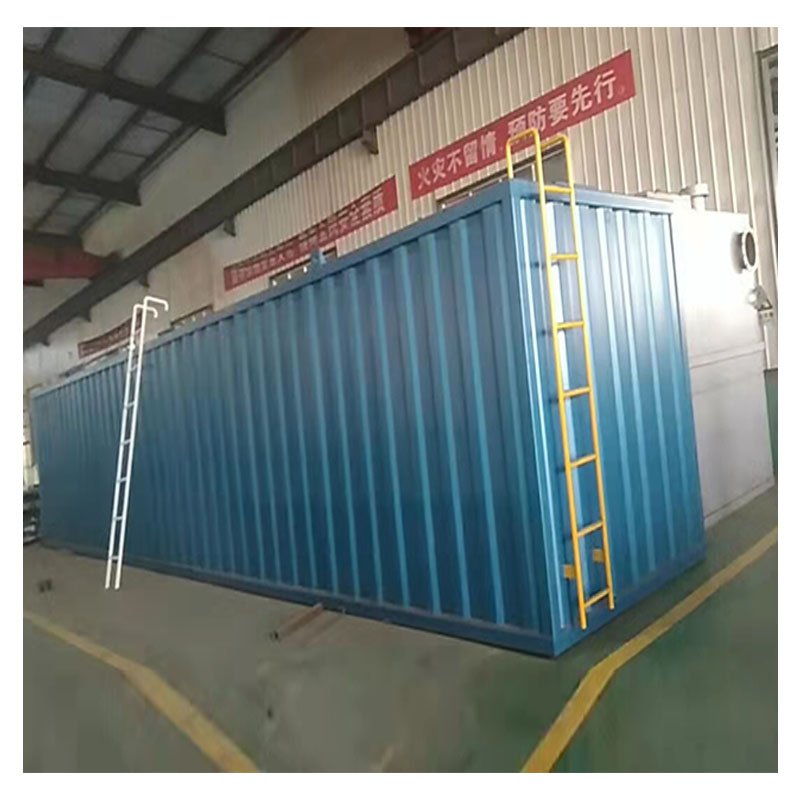 mbbr mbr Wastewater Treatment Equipment Domestic Biogas Septic Tank Bioreactor Underground Compact Sewage Treatment Plant