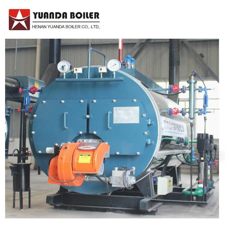 WNS4-1.25-Y(Q) 4ton/hr Capacity natural gas diesel Heavy Oil Steam Boiler for Oil Distillation Machine