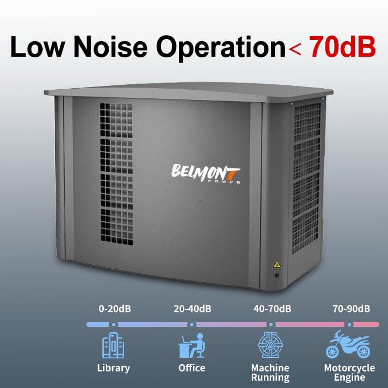 20kva 16kw 25kva 36kva 20kw 22kw 23kw EPA Certification Powered Inverter Electric Home lpg generator 10kw Natural Gas Generator