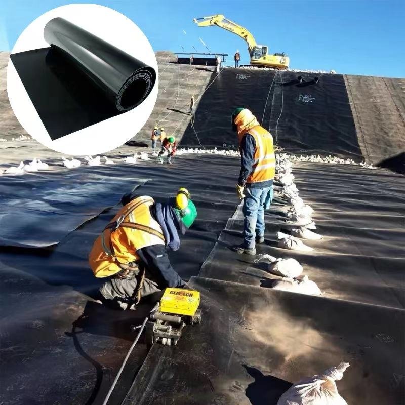 Convenient Construction of HDPE Geomembrane for Anti-Seepage Membrane Biogas Digester in Tailings Pond Landfill Site