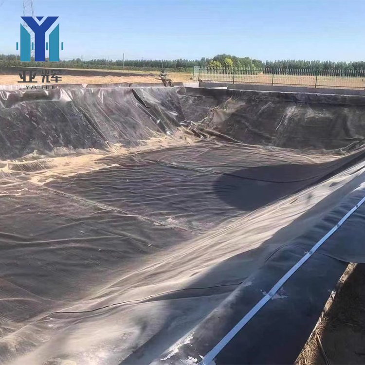 landfill dam plastic sheet membrane lake farm fish tank film pond liner 0.5mm thickness hdpe Geomembrane