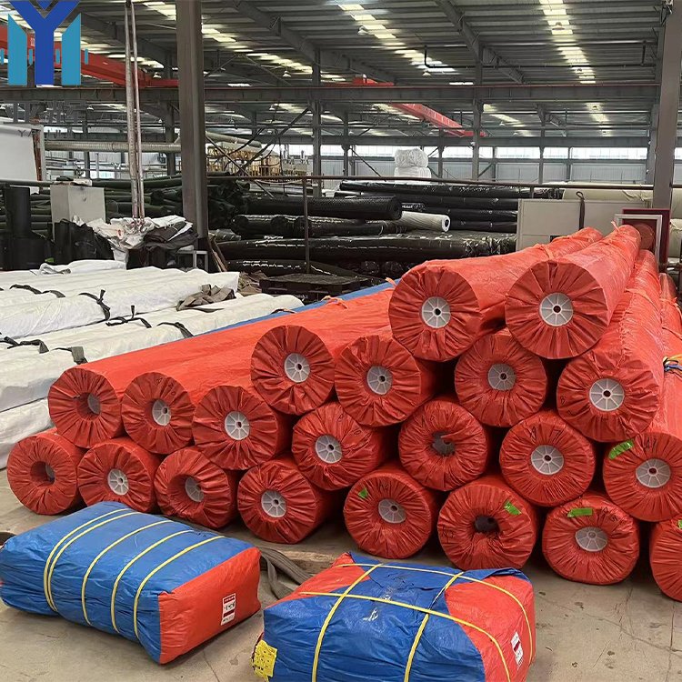 landfill dam plastic sheet membrane lake farm fish tank film pond liner 0.5mm thickness hdpe Geomembrane