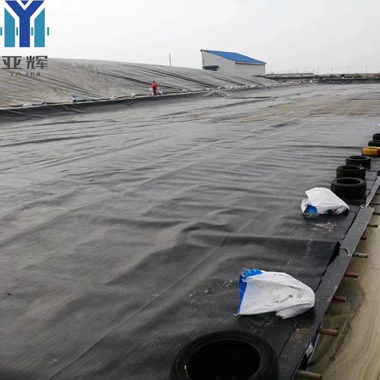 landfill dam plastic sheet membrane lake farm fish tank film pond liner 0.5mm thickness hdpe Geomembrane
