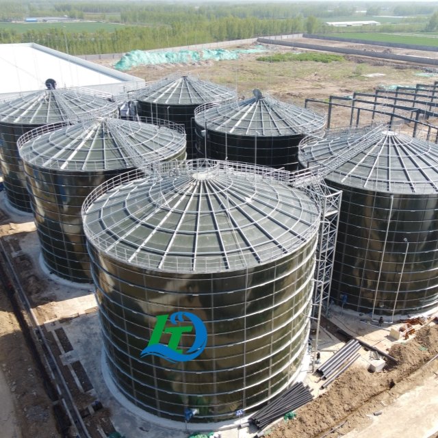 State-of-the-Art biogas digester tank,biogas power plant water treatment chemical new type leakproof fish pond