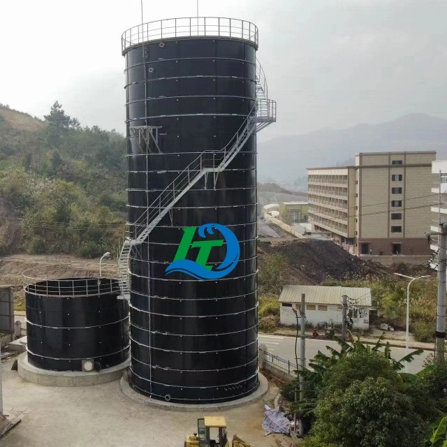 State-of-the-Art biogas digester tank,biogas power plant water treatment chemical new type leakproof fish pond