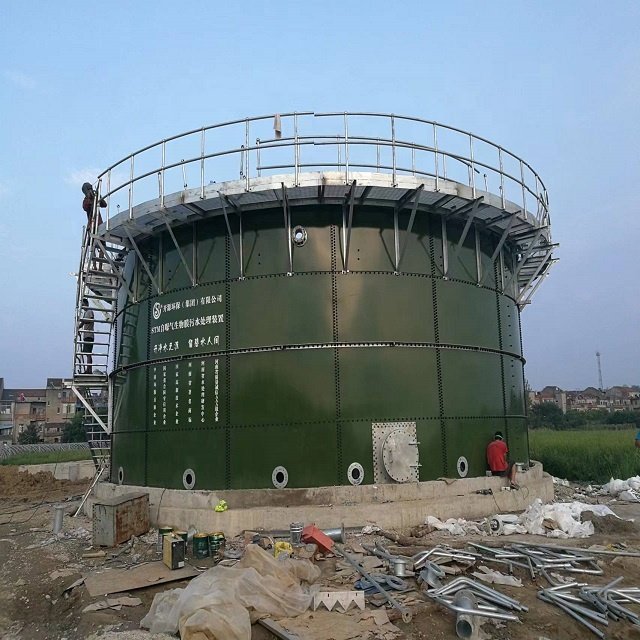 Glass-Fused-To-Steel(GFS) Water Reservoir Tanks