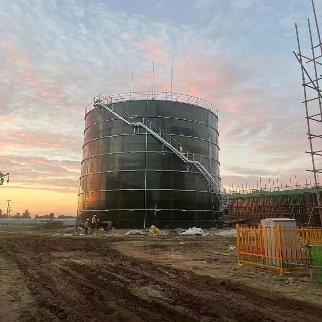 Glass-Fused-To-Steel(GFS) Water Reservoir Tanks