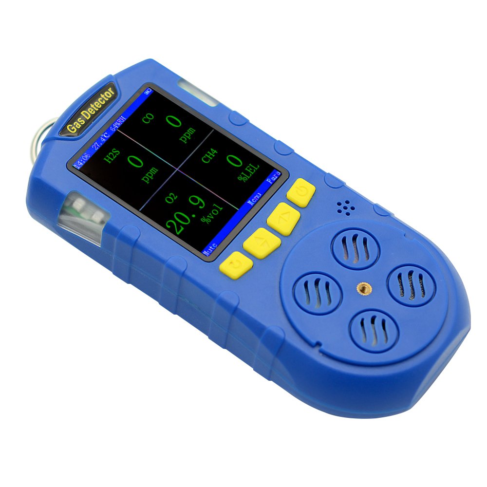 Portable Multi gas analyzer multi gas detector with data logger