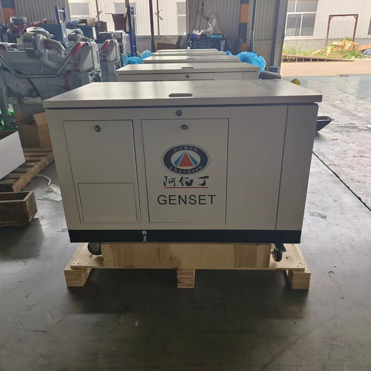 Super silent Small house use 15KVA biogas natural gas lpg gas carburetor for generator