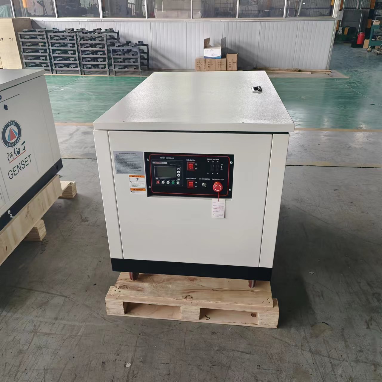 Super silent Small house use 15KVA biogas natural gas lpg gas carburetor for generator