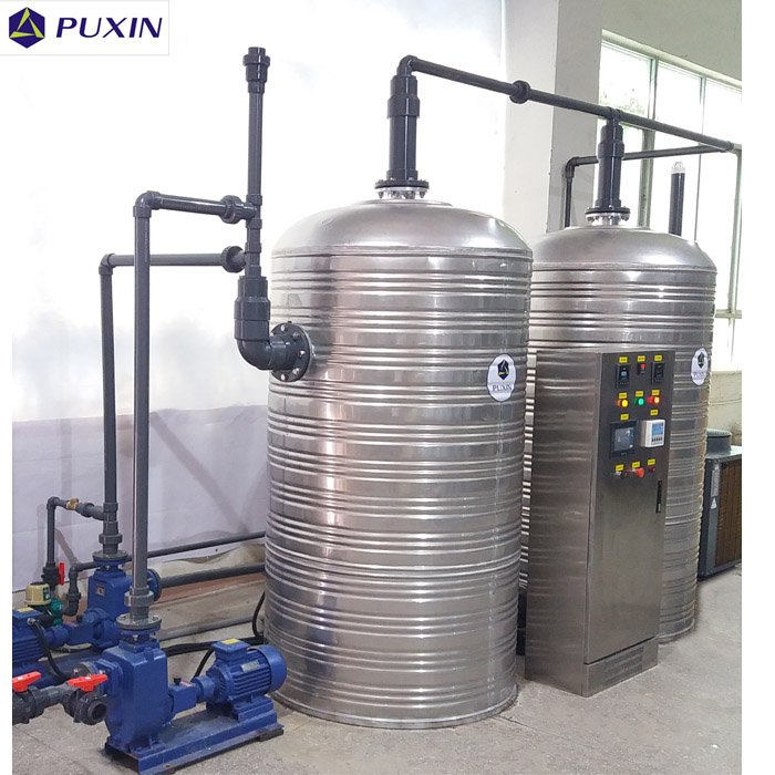 Puxin New Tech Automatic Food Waste Recycling Biogas Plant