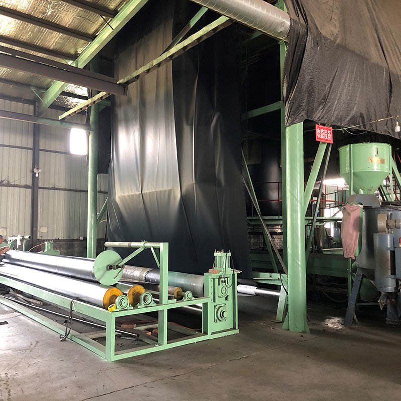 HDPE Geomembrane Manufacturer Lotus Pond Reservoir Large Reservoir Biogas Tank Anti seepage Membrane New Material Geomembrane