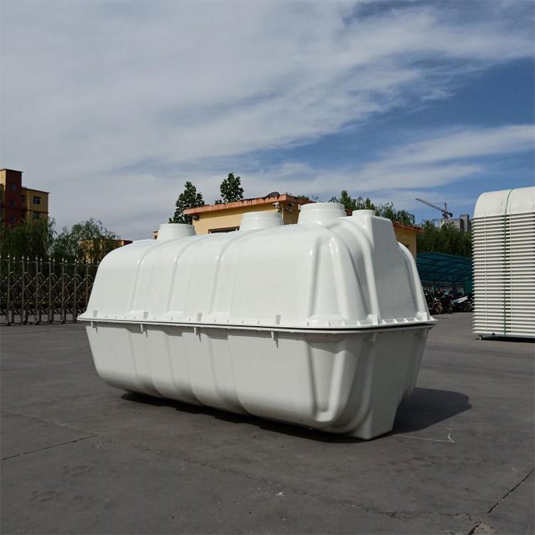A2O Underground type domestic sewage treatment system biogas domestic waste water purification FRP septic tank