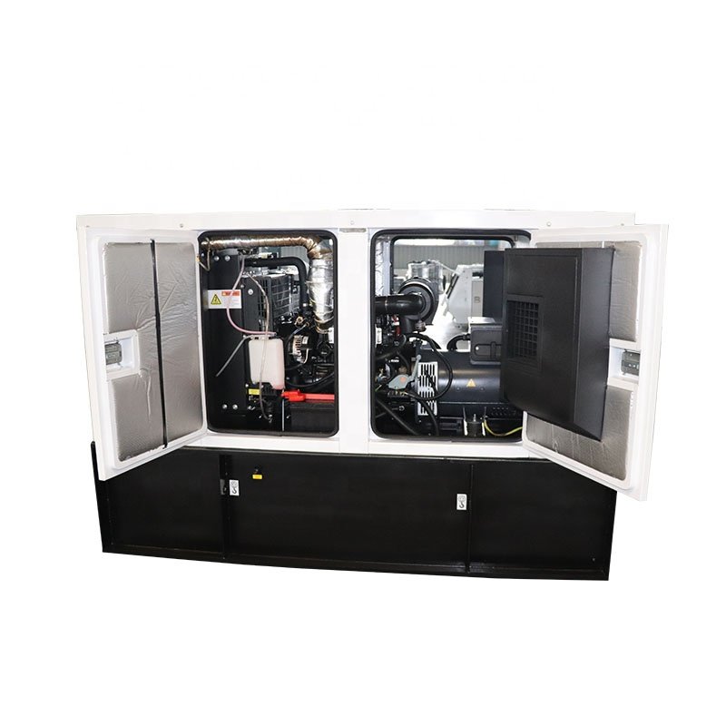 top selling sudan biogas soundless welder silent dg set diesel generator 22kW/27.5kVA