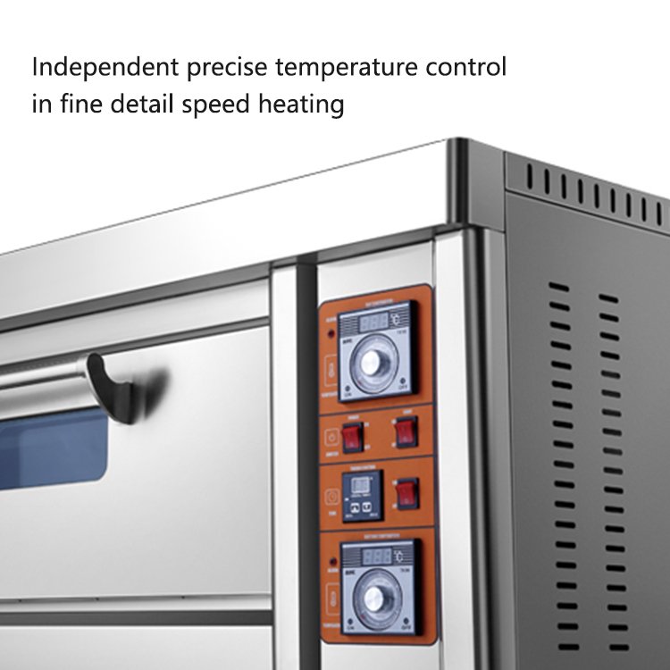 HOT SALE Commercial Industrial Electric Or Gas Bakery Equipment Baking Deck Oven For Bread Pizza