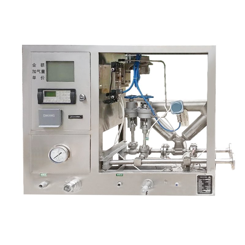 HUIYANG Mobile LNG dispenser with LNG or biogas vehicles biogas
