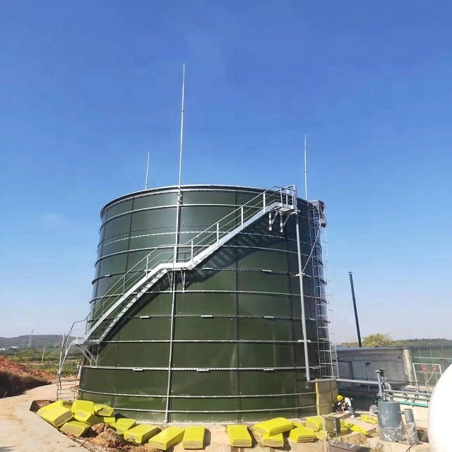 Aerobic SBR wastewater treatment glass fused to steel tank