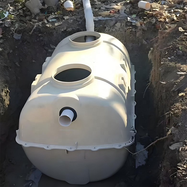 Home Sewage Water Treatment Plant Fiberglass Biogas Septic Tank FRP GRP SMC Septic Tank