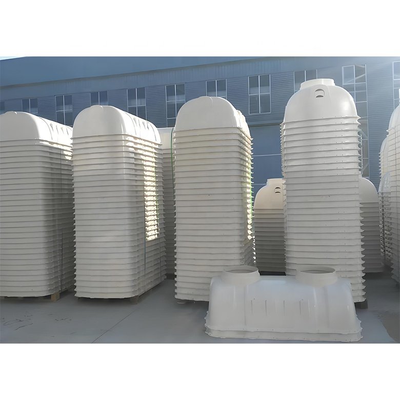 Home Sewage Water Treatment Plant Fiberglass Biogas Septic Tank FRP GRP SMC Septic Tank