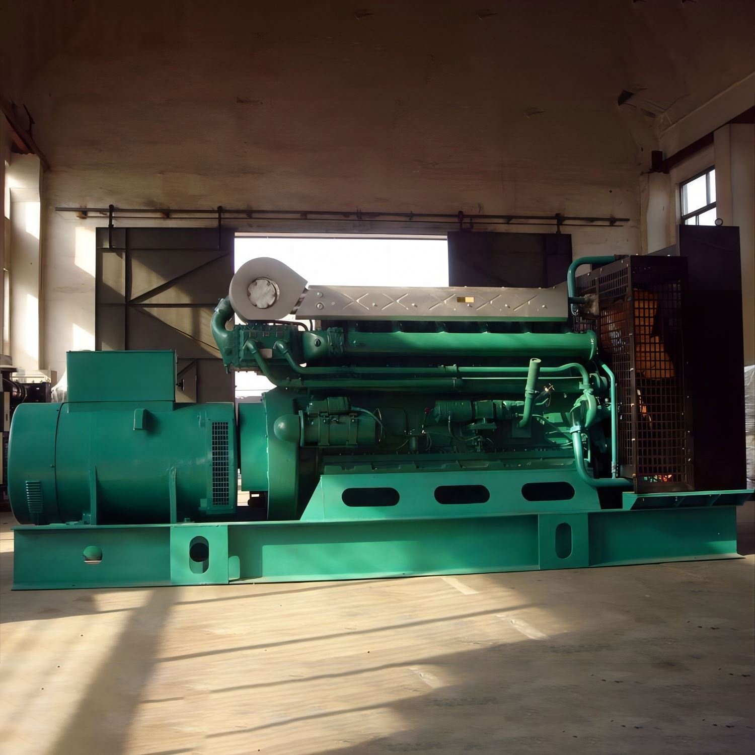 Gas Generator Ce Iso Certified Methane Biogas Natural 1 Mw Cummins Engine Natural Gas Biomass Biogas Lpg Gas Electric Generator
