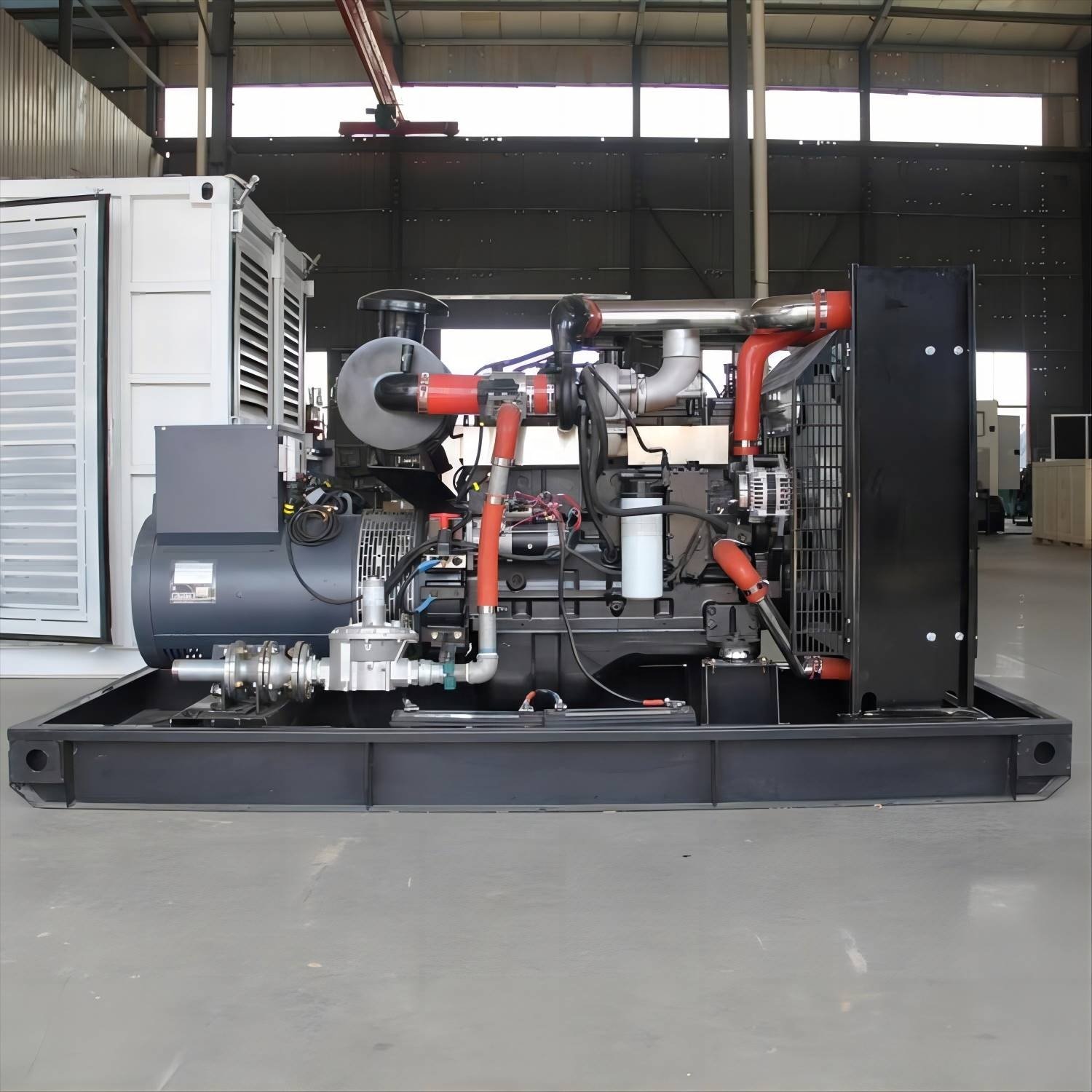Gas Generator Ce Iso Certified Methane Biogas Natural 1 Mw Cummins Engine Natural Gas Biomass Biogas Lpg Gas Electric Generator