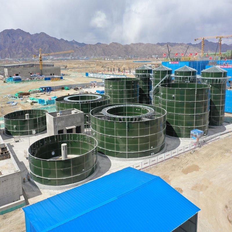 Biodigestor Biogas Production From Cow Dung For Cattle Farm Waste Treatment