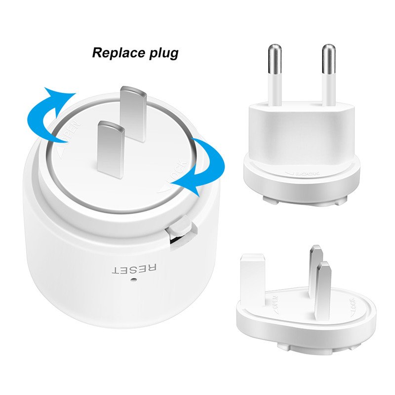 Tuya Smart WiFi Gas Detector eu uk us ch4 Natural Liquefied Gas Biogas Sensor Multy Gas Leak Detector