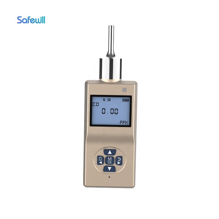 Handheld gas detector biogas analyser co2 co ch4 h2s food packing factory N2:0-100%VOL