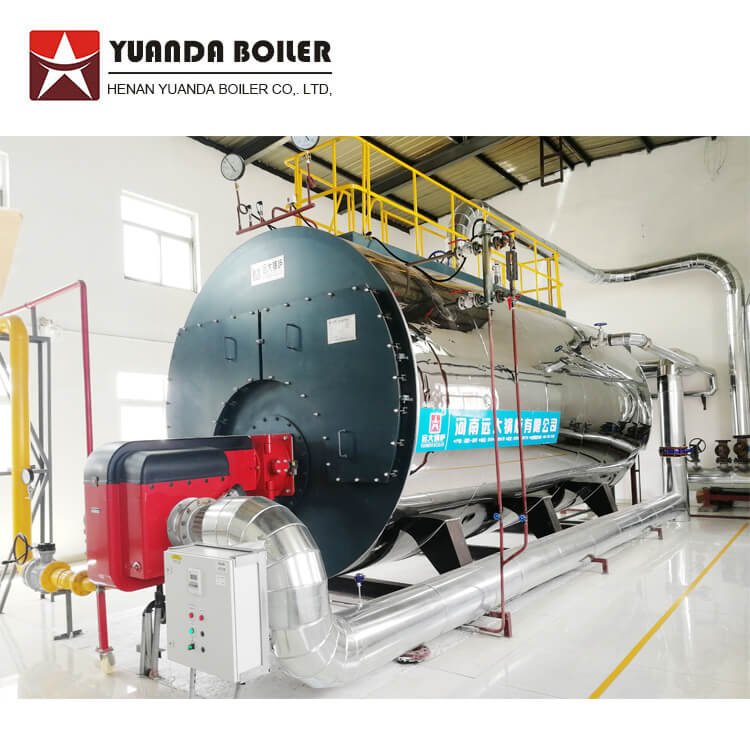 4 ton 16bar natural gas lng cng diesel fired steam boiler for AAC Brick