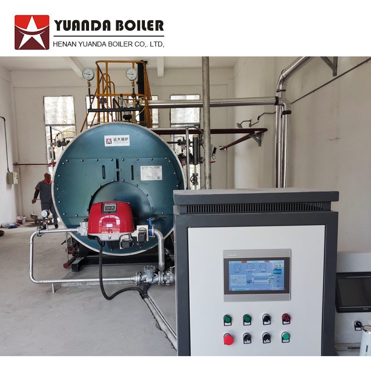 4 ton 16bar natural gas lng cng diesel fired steam boiler for AAC Brick