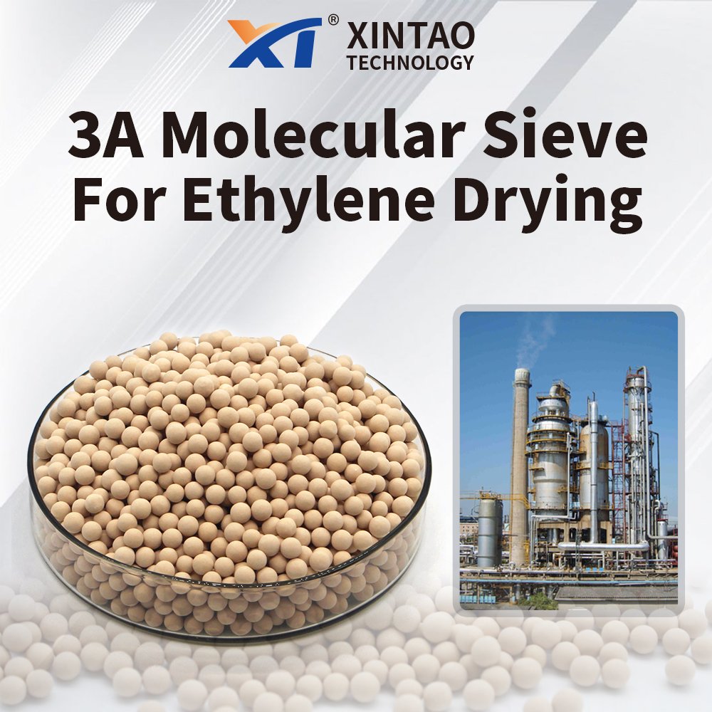 Best Desiccant Zeolite Adsorbent Molecular Sieve 3A for Cracked Gas Olefin Natural Gas Alkane Hydrocarbon Biogas Dehydration