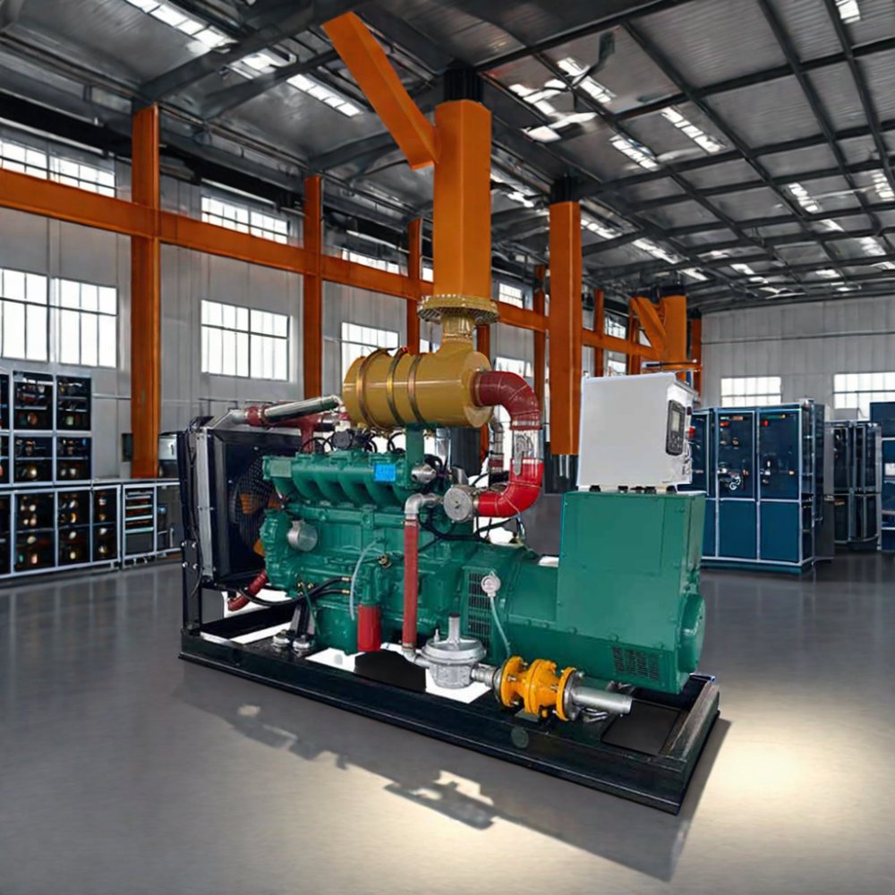 25KW Natural Gas Generator with Single Three Phase Water Cooling Electric Start for LPG Gas and Biogas