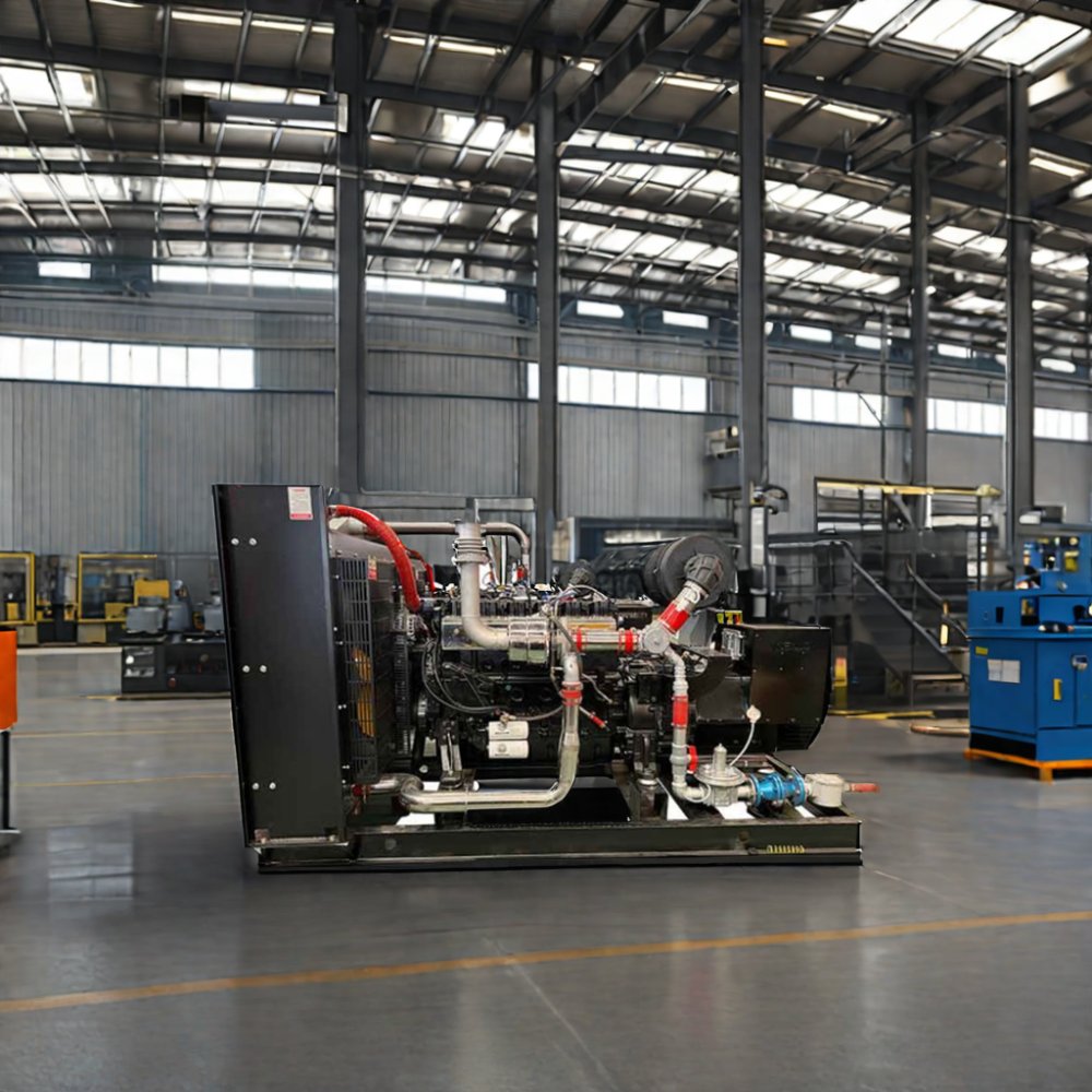 25KW Natural Gas Generator with Single Three Phase Water Cooling Electric Start for LPG Gas and Biogas