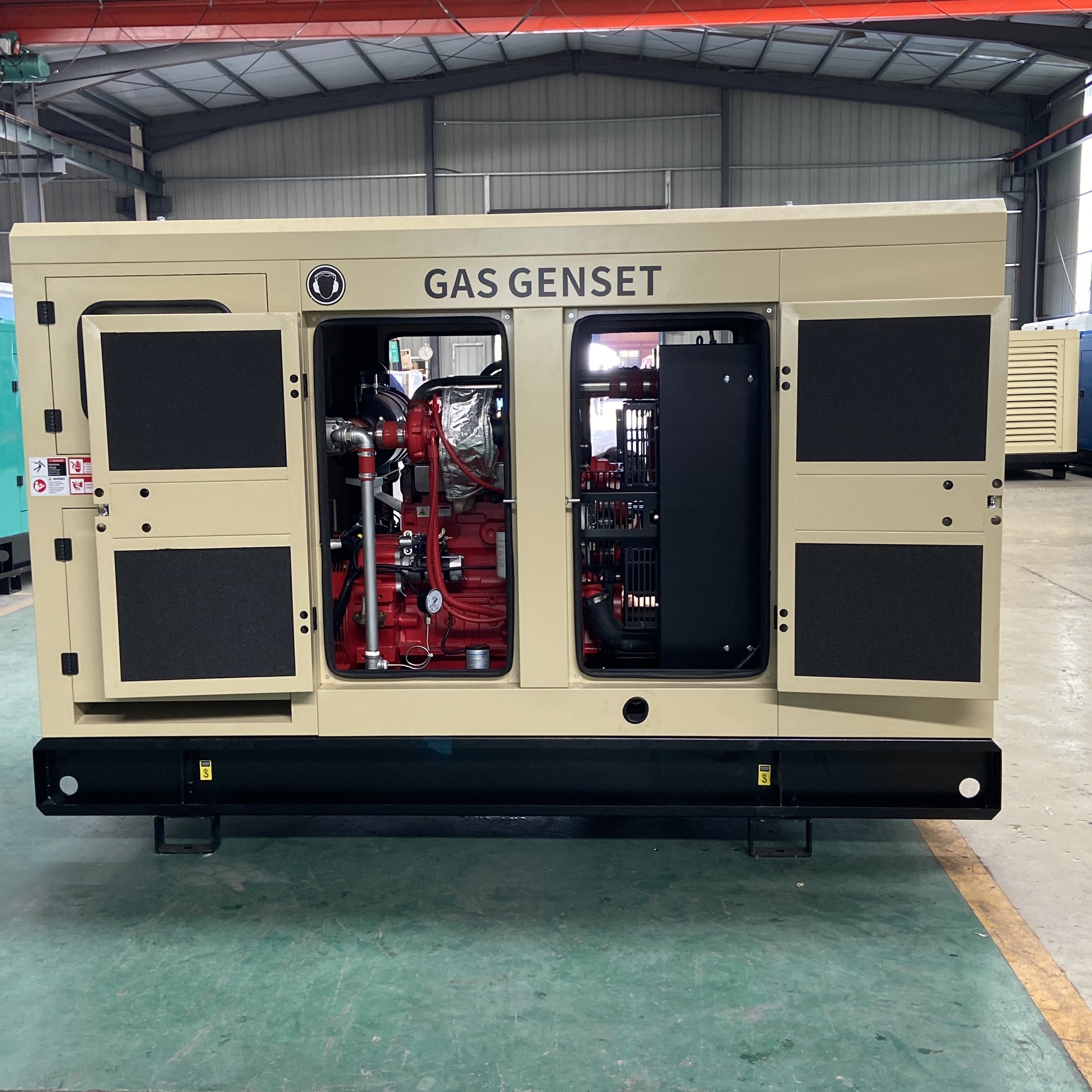 Cummins natural gas generator 30KW 40KW 50KW 60KW silent box cummins engine generator bio gad generator electrical plant