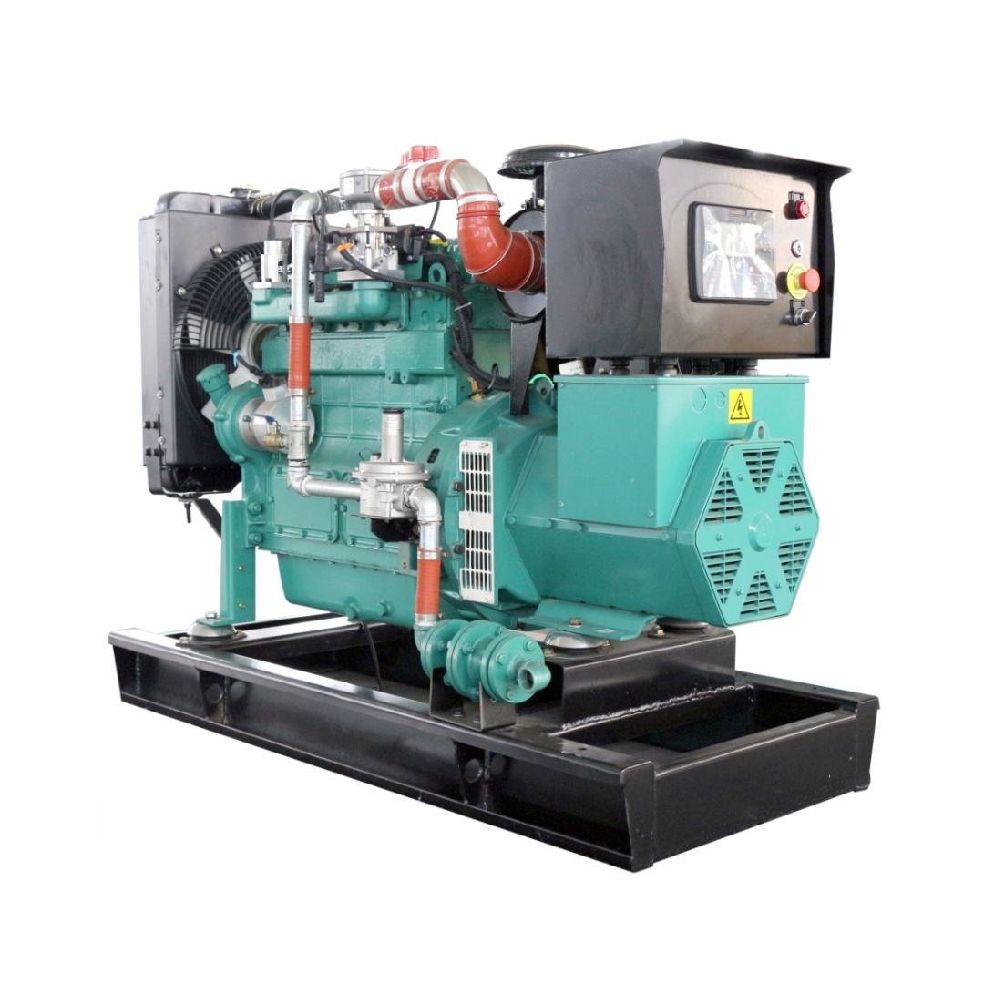Natural Gas Generator 100KW 6BTAA5.9-T natural gas genset LPG gas engine 125KVA Biogas generator set 6BT